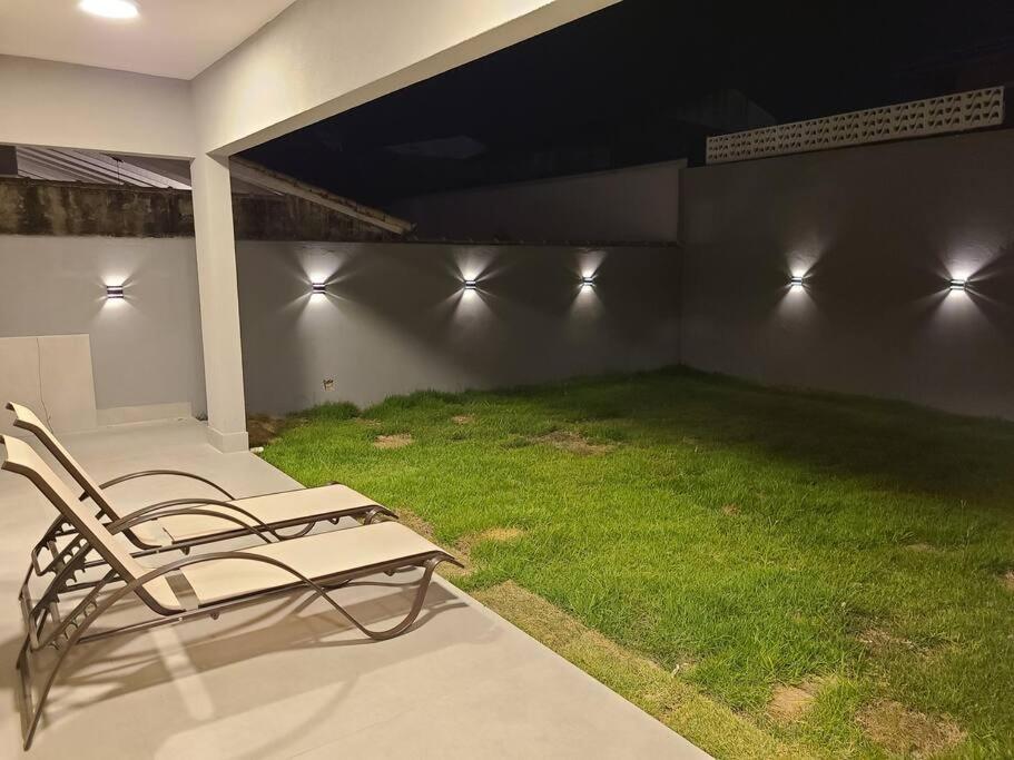 Linda Casa A 200M Da Praia Do Capricornio Caraguatatuba Bagian luar foto